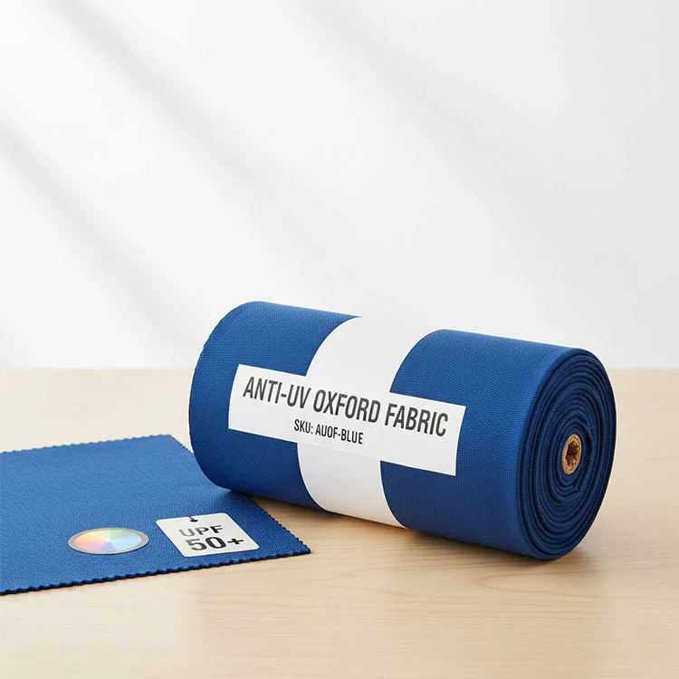 पॉलिस्टर अँटी यूव्ही ऑक्सफर्ड फॅब्रिक पॉलिस्टर अँटी यूव्ही ऑक्सफर्ड फॅब्रिक