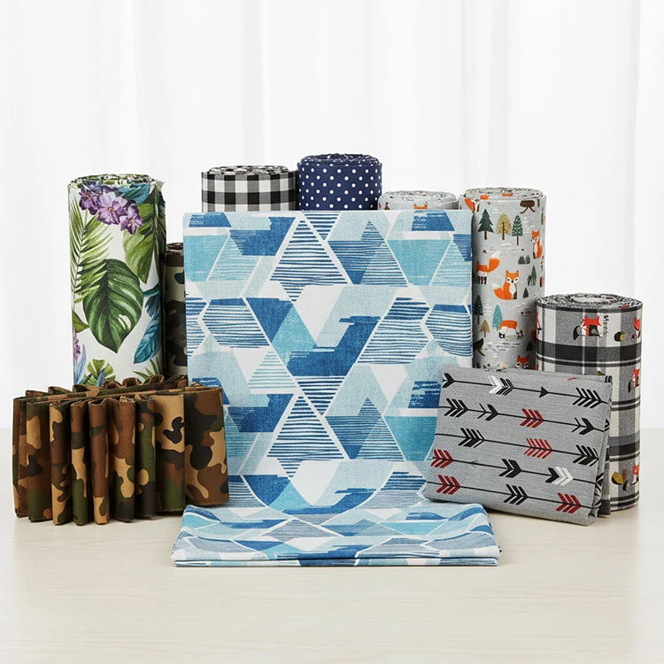 पॉलिस्टर मुद्रित ऑक्सफर्ड फॅब्रिक