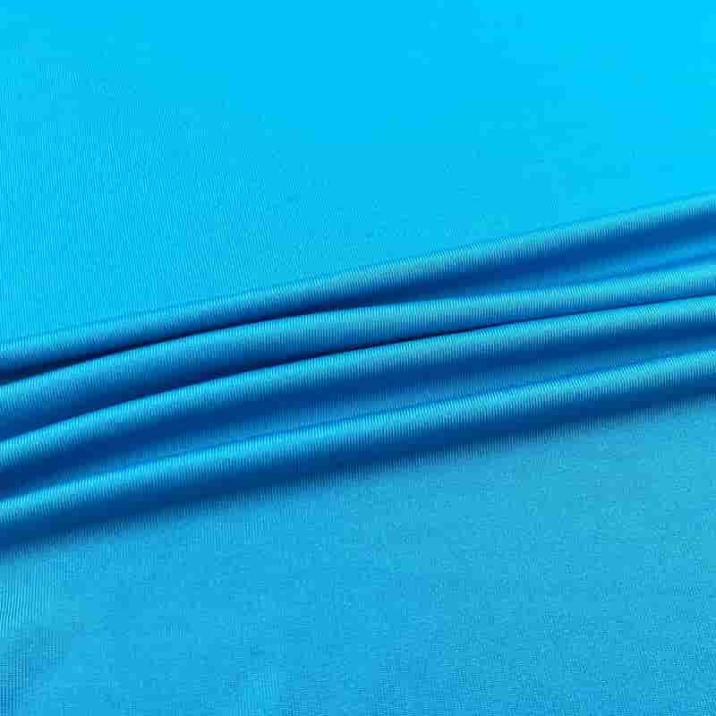 पुनर्नवीनीकरण पॉलिस्टर स्ट्रेच निट फॅब्रिक